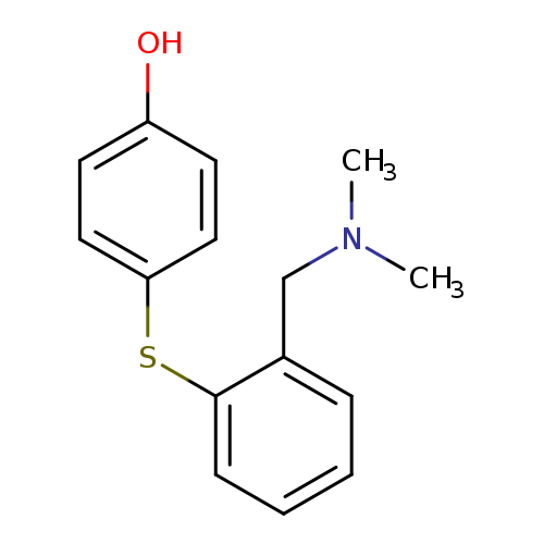 4-({2-[(dimethylamino)methyl]phenyl}sulfanyl)phenol