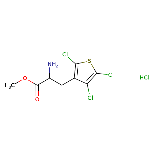 methyl2-amino-3-(2,4,5-trichlorothiophen-3-yl)propanoatehydrochloride