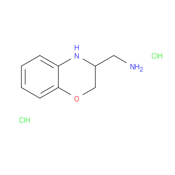 (3,4-dihydro-2H-benzo[b][1,4]oxazin-3-yl)methanamine dihydrochloride