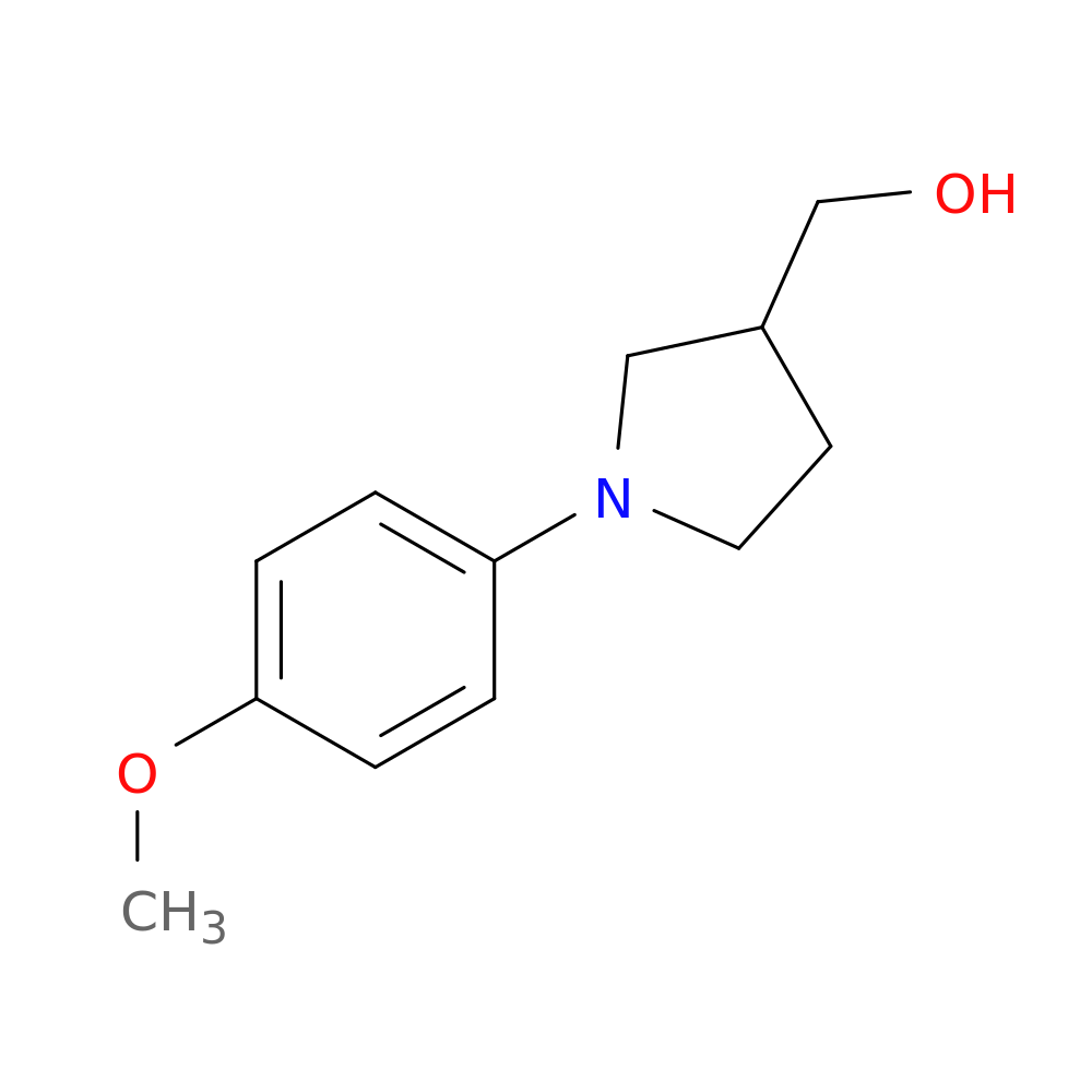[1-(4-methoxyphenyl)pyrrolidin-3-yl]methanol