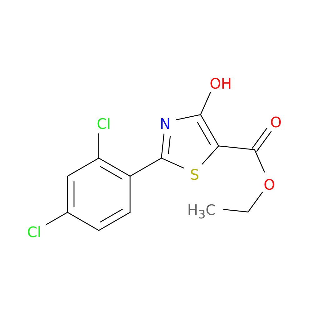 Ethyl 2-(2,4-dichlorophenyl)-4-hydroxythiazole-5-carboxylate