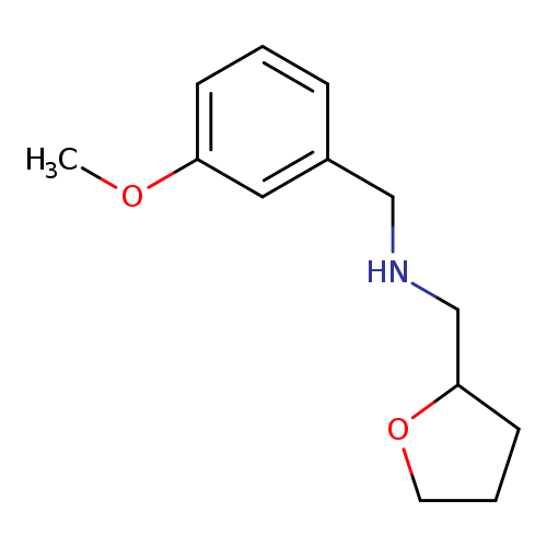 [(3-Methoxyphenyl)methyl](oxolan-2-ylmethyl)amine