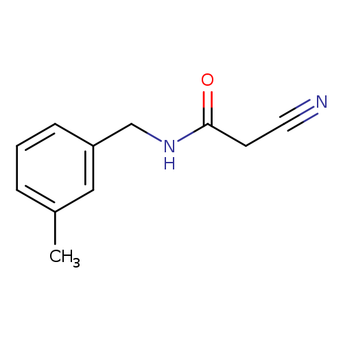 2-Cyano-n-[(3-methylphenyl)methyl]acetamide