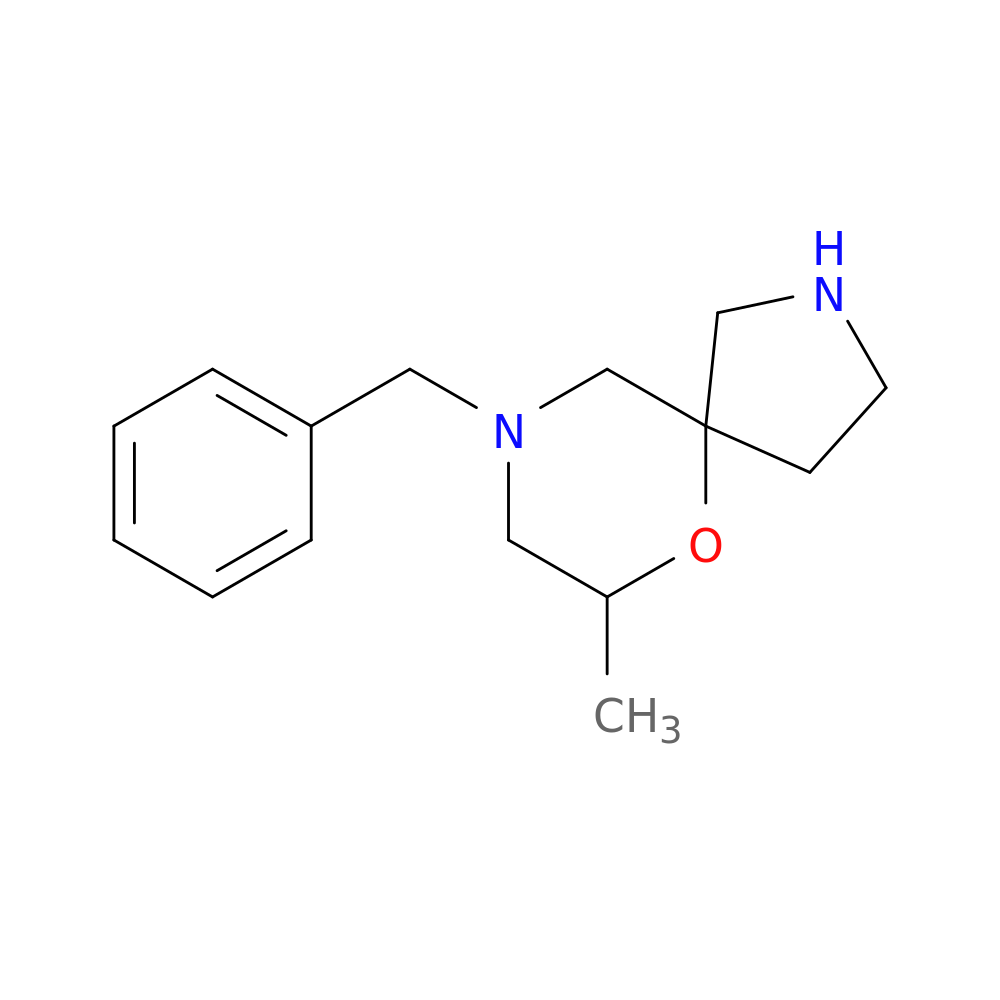9-benzyl-7-methyl-6-oxa-2,9-diazaspiro[4.5]decane