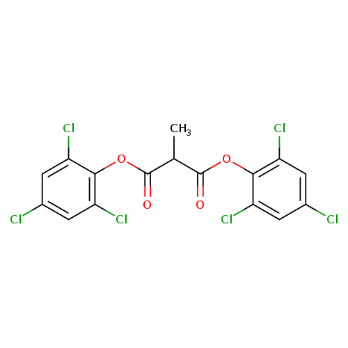 Propanedioic acid, 2-methyl-, 1,3-bis(2,4,6-trichlorophenyl) ester