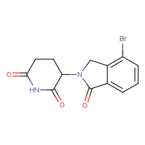 3-(4-Bromo-1-oxoisoindolin-2-yl)piperidine-2,6-dione
