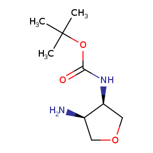 tert-butyl ((3R,4S)-4-aminotetrahydrofuran-3-yl)carbamate