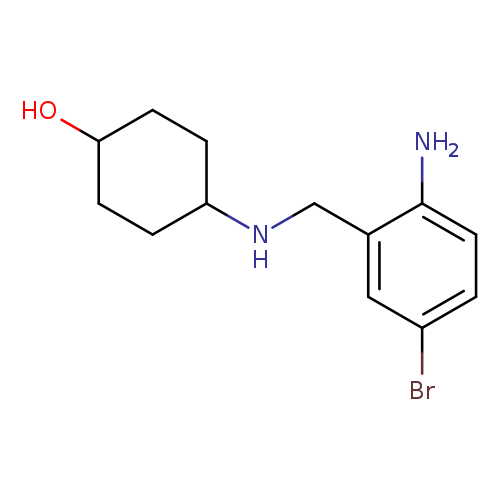 trans-4-((2-Amino-5-bromobenzyl)amino)cyclohexanol