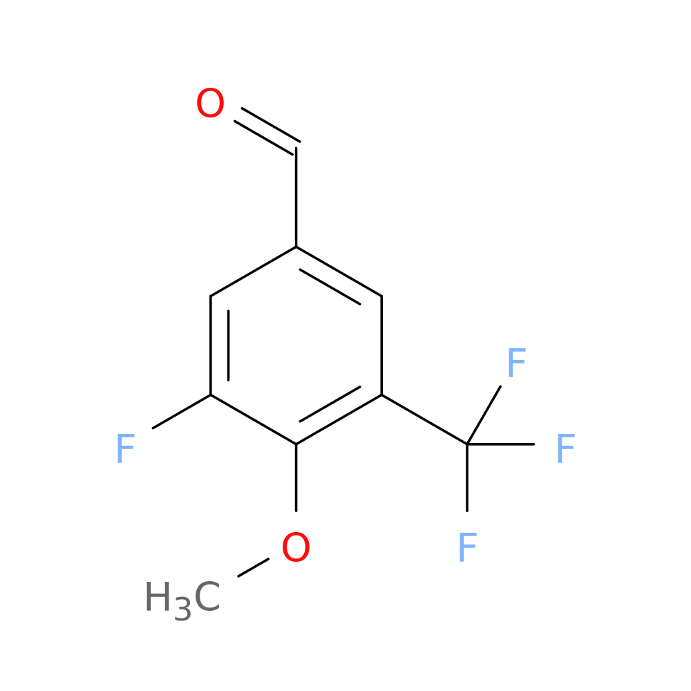 3-Fluoro-4-methoxy-5-(trifluoromethyl)benzaldehyde