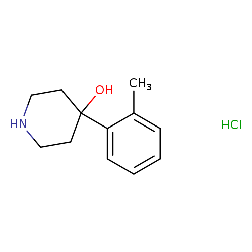 4-Piperidinol, 4-(2-methylphenyl)-, hydrochloride