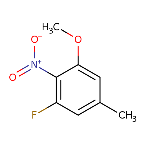 1-Fluoro-3-methoxy-5-methyl-2-nitrobenzene