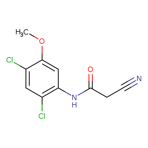 2-cyano-N-(2,4-dichloro-5-methoxyphenyl)acetamide