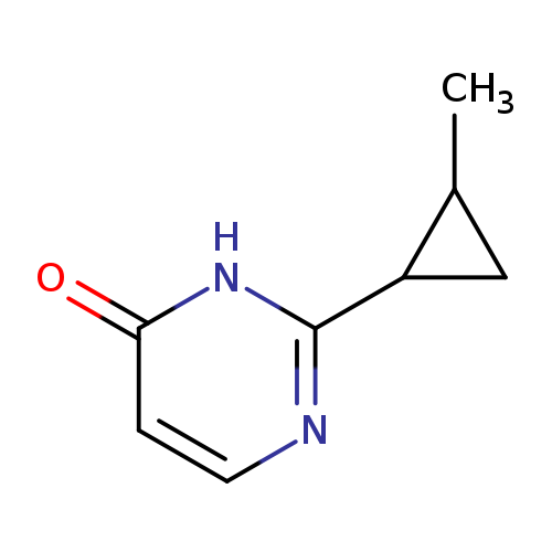 2-(2-methylcyclopropyl)-3,4-dihydropyrimidin-4-one