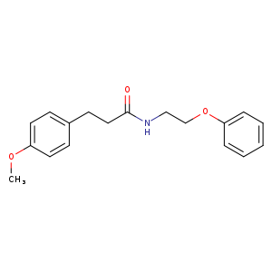 3-(4-methoxyphenyl)-N-(2-phenoxyethyl)propanamide