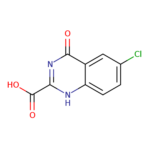 2-Quinazolinecarboxylic acid, 6-chloro-1,4-dihydro-4-oxo-