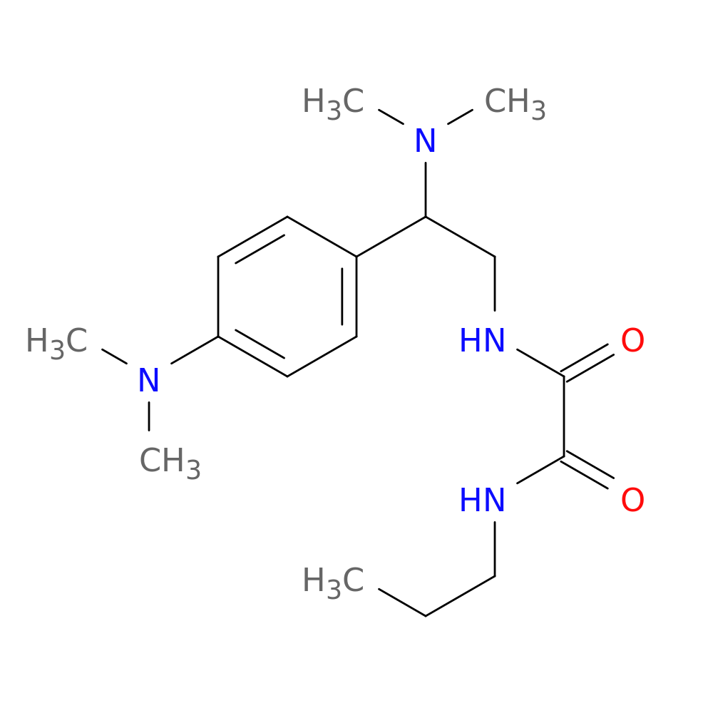 N'-[2-(dimethylamino)-2-[4-(dimethylamino)phenyl]ethyl]-N-propylethanediamide
