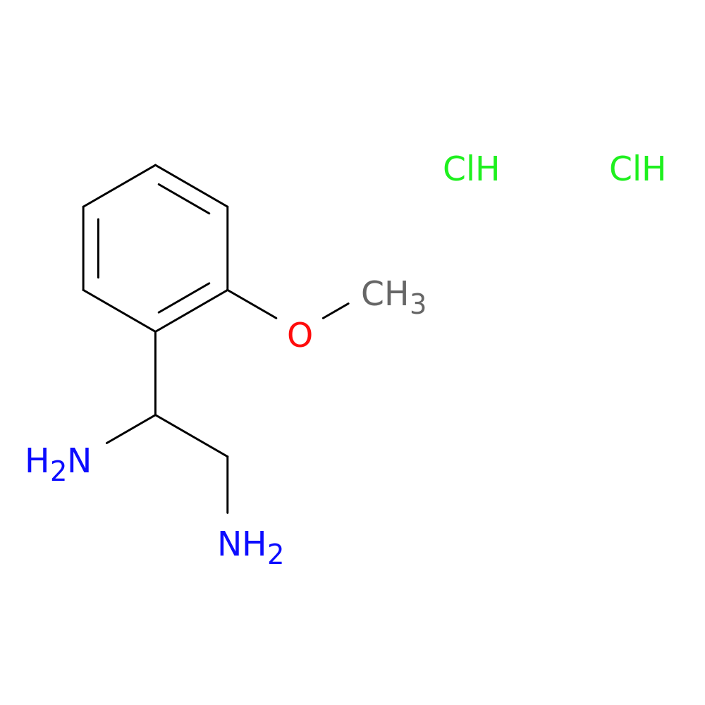 1-(2-methoxyphenyl)ethane-1,2-diamine dihydrochloride