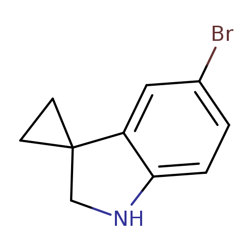 Spiro[cyclopropane-1,3'-[3H]indole], 5'-bromo-1',2'-dihydro-
