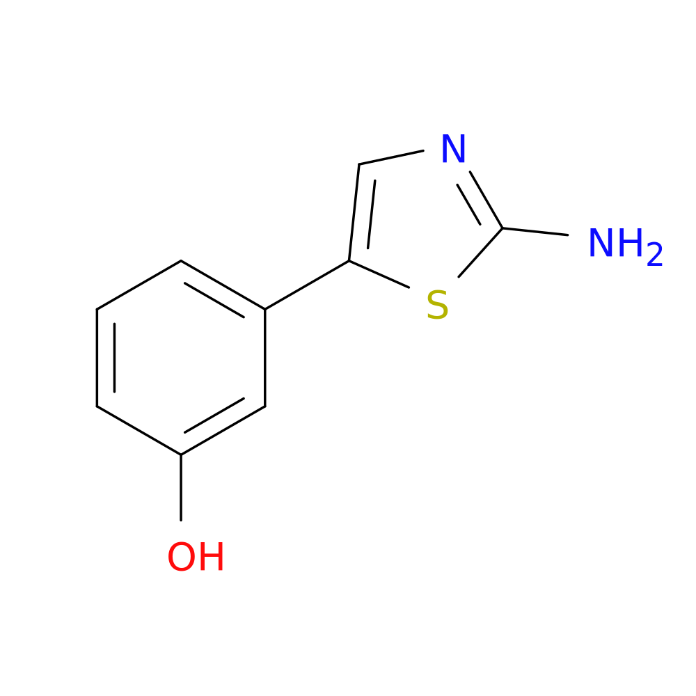 3-(2-Aminothiazol-5-yl)phenol