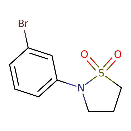 2-(3-Bromophenyl)isothiazolidine 1,1-dioxide