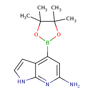 1H-Pyrrolo[2,3-b]pyridin-6-amine, 4-(4,4,5,5-tetramethyl-1,3,2-dioxaborolan-2-yl)-