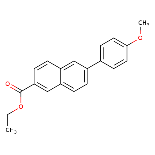 6-(4-Methoxyphenyl)-2-naphthalenecarboxylic acid ethyl ester