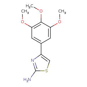 4-(3,4,5-Trimethoxy-phenyl)-thiazol-2-ylamine