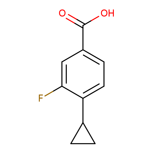 4-Cyclopropyl-3-fluorobenzoic acid