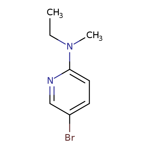 5-bromo-N-ethyl-N-methyl-pyridin-2-
amine