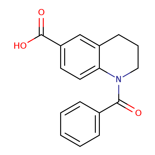 1-benzoyl-1,2,3,4-tetrahydroquinoline-6-carboxylic acid