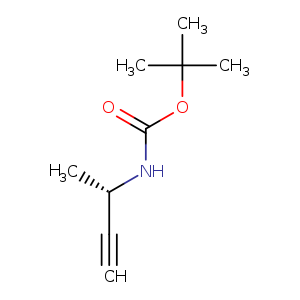 Carbamic acid, [(1S)-1-methyl-2-propynyl]-, 1,1-dimethylethyl ester (9CI)