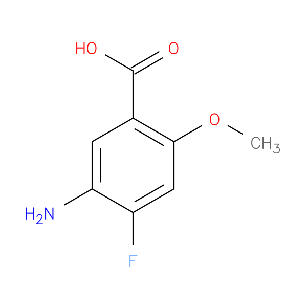 5-Amino-4-fluoro-2-methoxybenzoic acid
