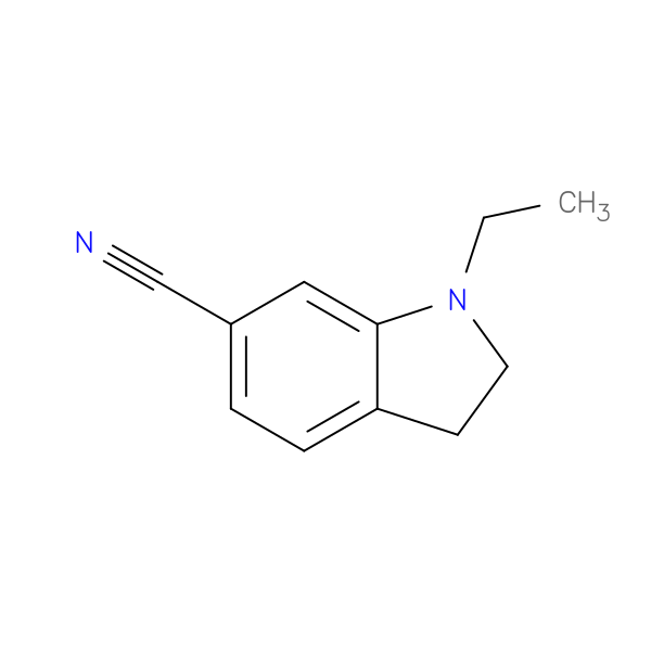 1-Ethylindoline-6-carbonitrile