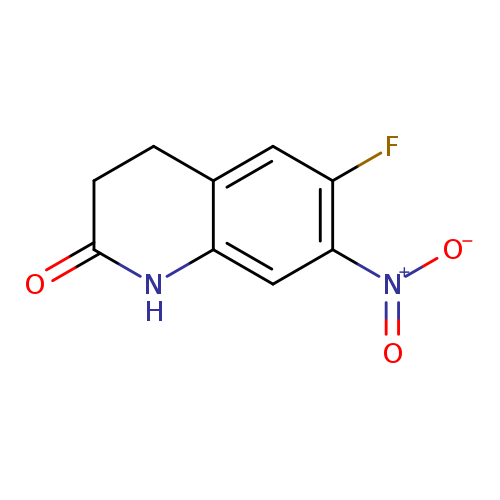 6-fluoro-7-nitro-1,2,3,4-tetrahydroquinolin-2-one