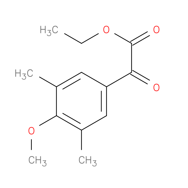Ethyl 2-(4-methoxy-3,5-dimethylphenyl)-2-oxoacetate