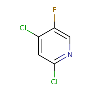 Pyridine, 2,4-dichloro-5-fluoro-