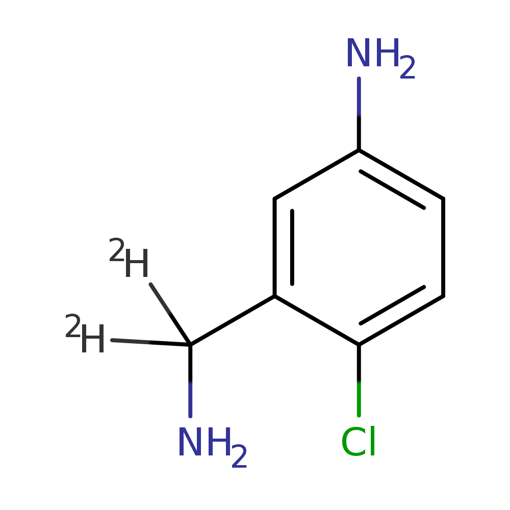 3-[amino(2H2)methyl]-4-chloroaniline