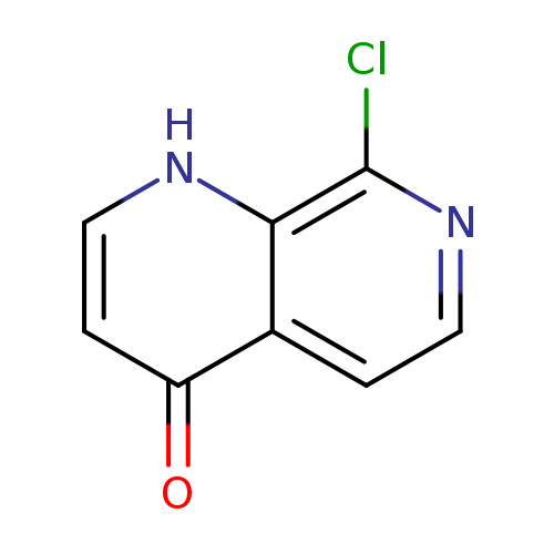1,7-Naphthyridin-4(1H)-one, 8-chloro-
