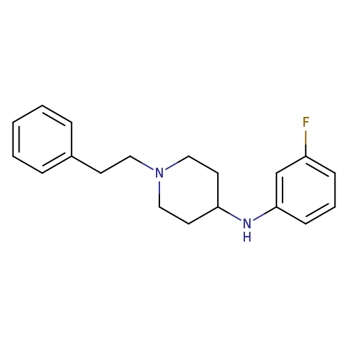 N-(3-fluorophenyl)-1-(2-phenylethyl)-4-piperidinamine