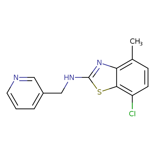 7-Chloro-4-methyl-n-(pyridin-3-ylmethyl)-1,3-benzothiazol-2-amine