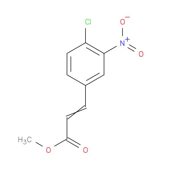 methyl 3-(4-chloro-3-nitrophenyl)prop-2-enoate