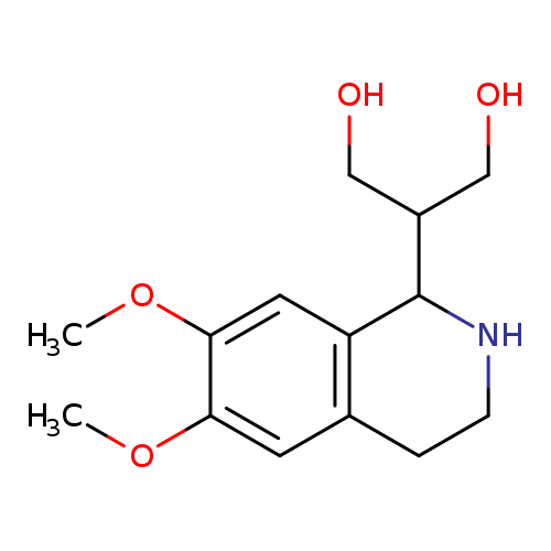 2-(6,7-Dimethoxy-1,2,3,4-tetrahydro-isoquinolin-1-yl)-propane-1,3-diol