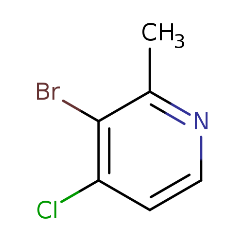 3-Bromo-4-chloro-2-methylpyridine