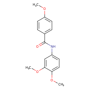 4-Methoxy-N-(3,4-dimethoxyphenyl)benzamide