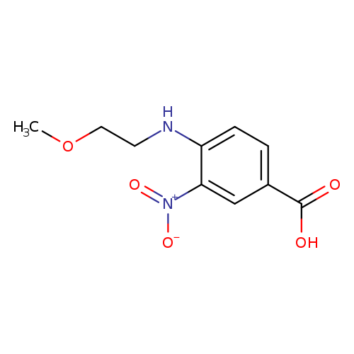 4-((2-Methoxyethyl)amino)-3-nitrobenzoic acid
