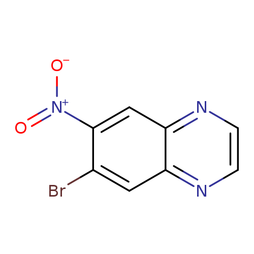 6-Bromo-7-nitroquinoxaline