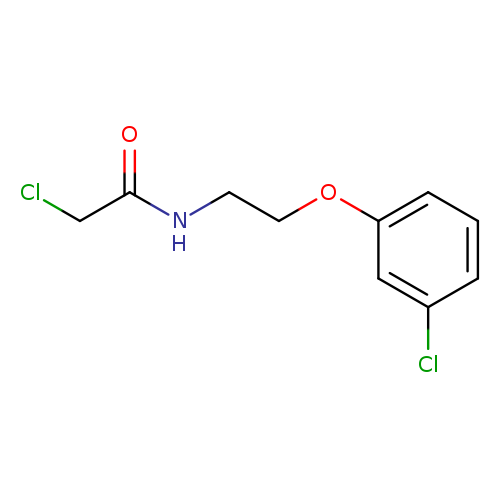 2-chloro-N-[2-(3-chlorophenoxy)ethyl]acetamide