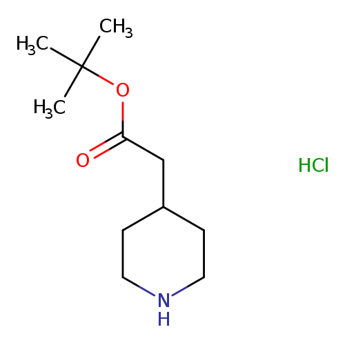 tert-butyl 2-(piperidin-4-yl)acetate hydrochloride