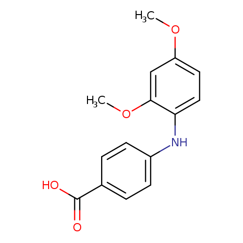 4-[(2,4-dimethoxyphenyl)amino]benzoic acid