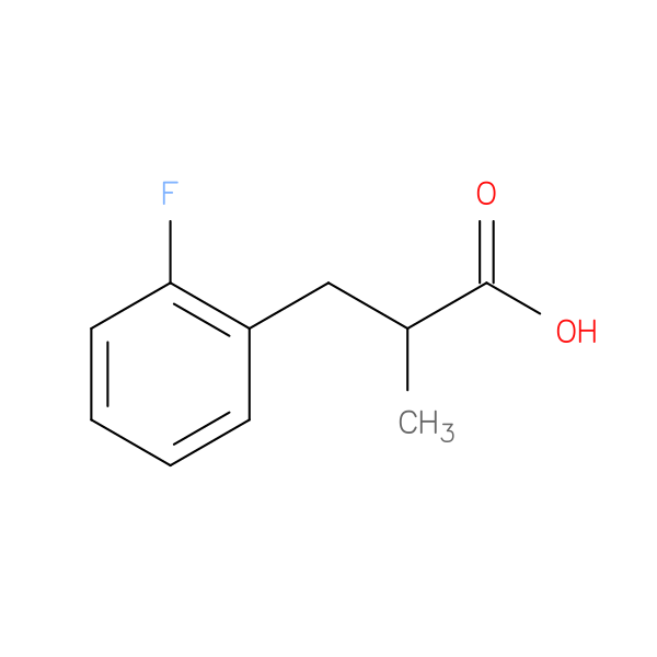 3-(2-Fluorophenyl)-2-methylpropanoic acid